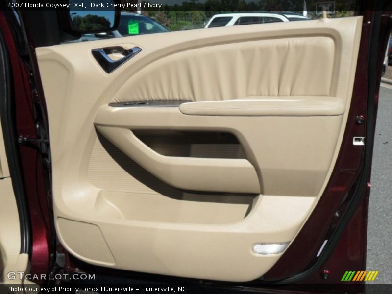 Dark Cherry Pearl / Ivory 2007 Honda Odyssey EX-L