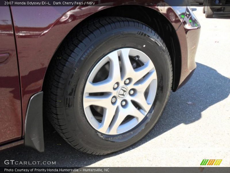 Dark Cherry Pearl / Ivory 2007 Honda Odyssey EX-L