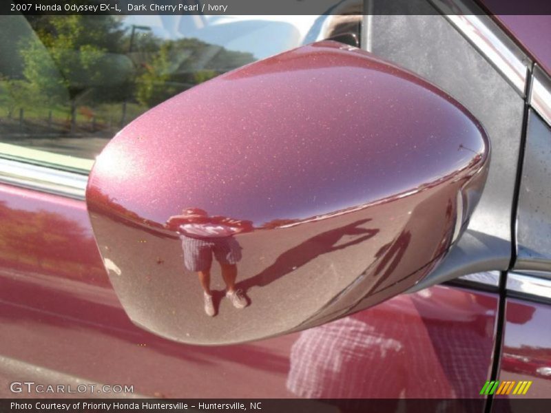 Dark Cherry Pearl / Ivory 2007 Honda Odyssey EX-L