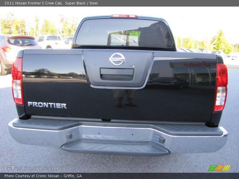 Super Black / Steel 2011 Nissan Frontier S Crew Cab