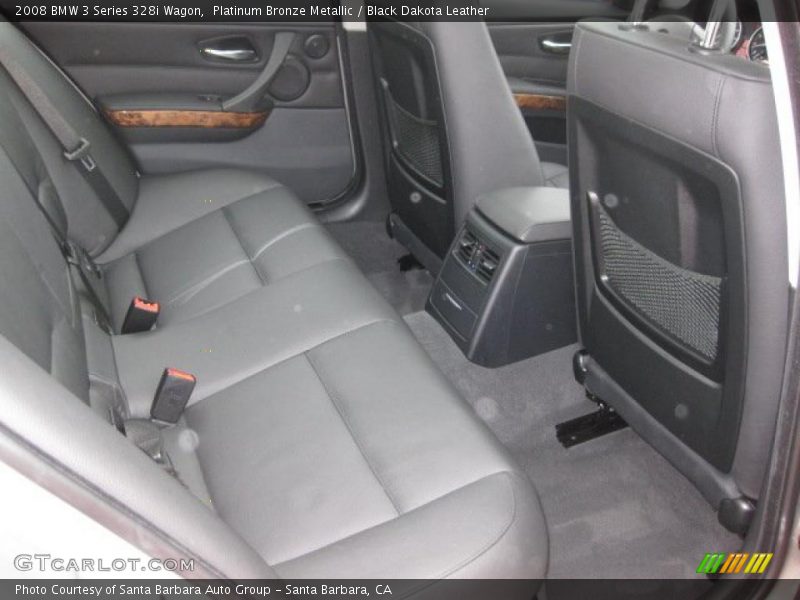  2008 3 Series 328i Wagon Black Dakota Leather Interior