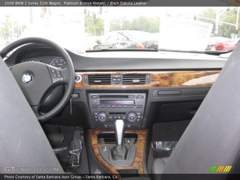  2008 3 Series 328i Wagon Black Dakota Leather Interior