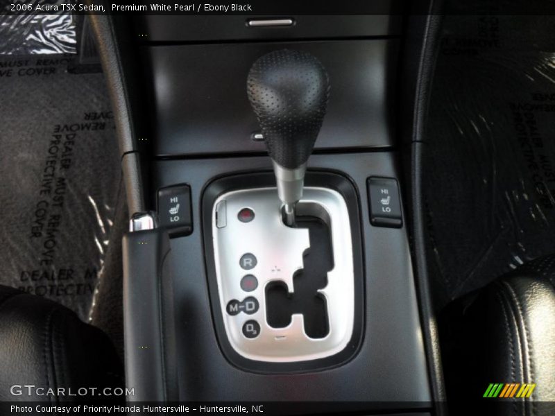 Premium White Pearl / Ebony Black 2006 Acura TSX Sedan
