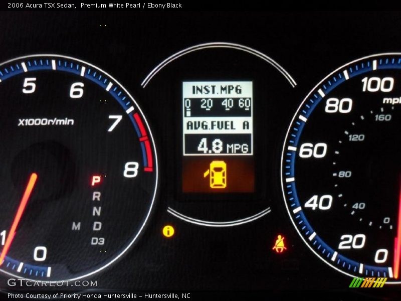 Premium White Pearl / Ebony Black 2006 Acura TSX Sedan