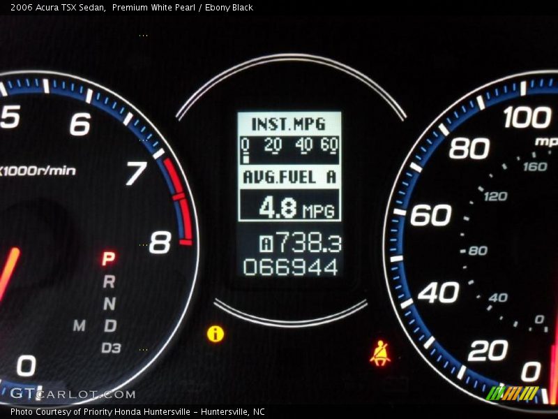 Premium White Pearl / Ebony Black 2006 Acura TSX Sedan