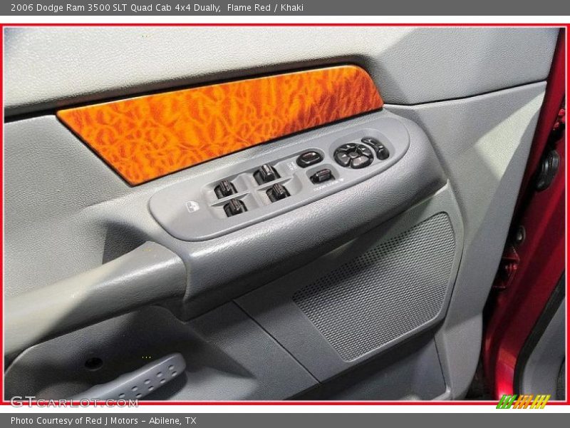 Flame Red / Khaki 2006 Dodge Ram 3500 SLT Quad Cab 4x4 Dually