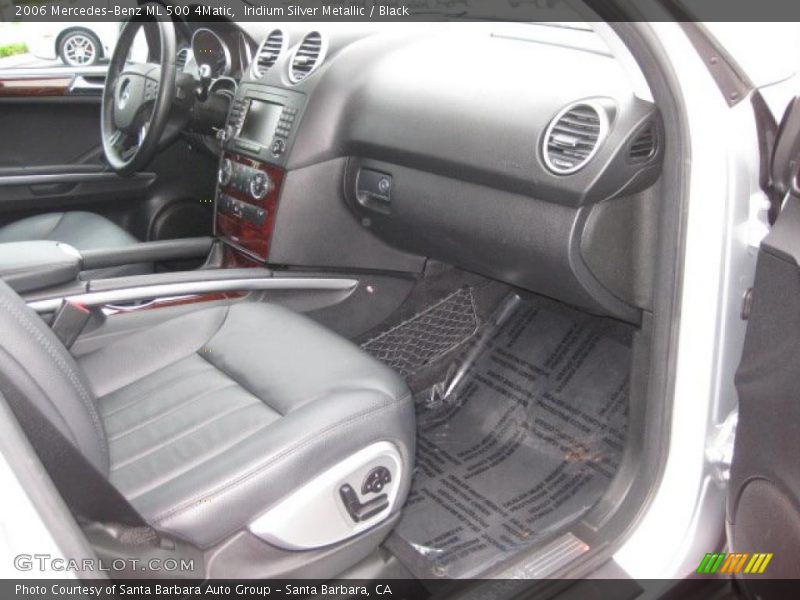 Iridium Silver Metallic / Black 2006 Mercedes-Benz ML 500 4Matic