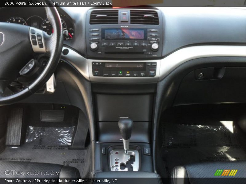 Premium White Pearl / Ebony Black 2006 Acura TSX Sedan