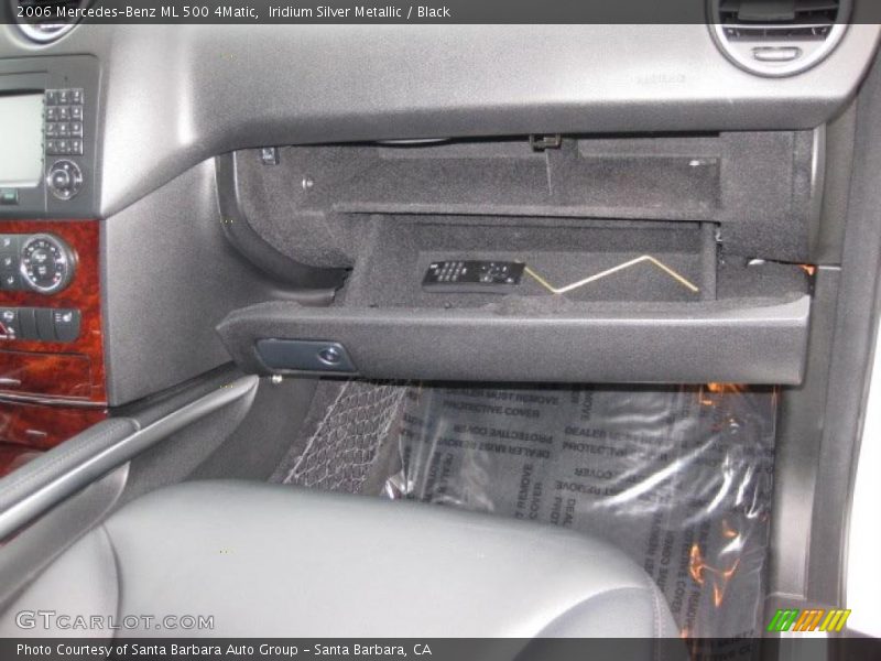 Iridium Silver Metallic / Black 2006 Mercedes-Benz ML 500 4Matic