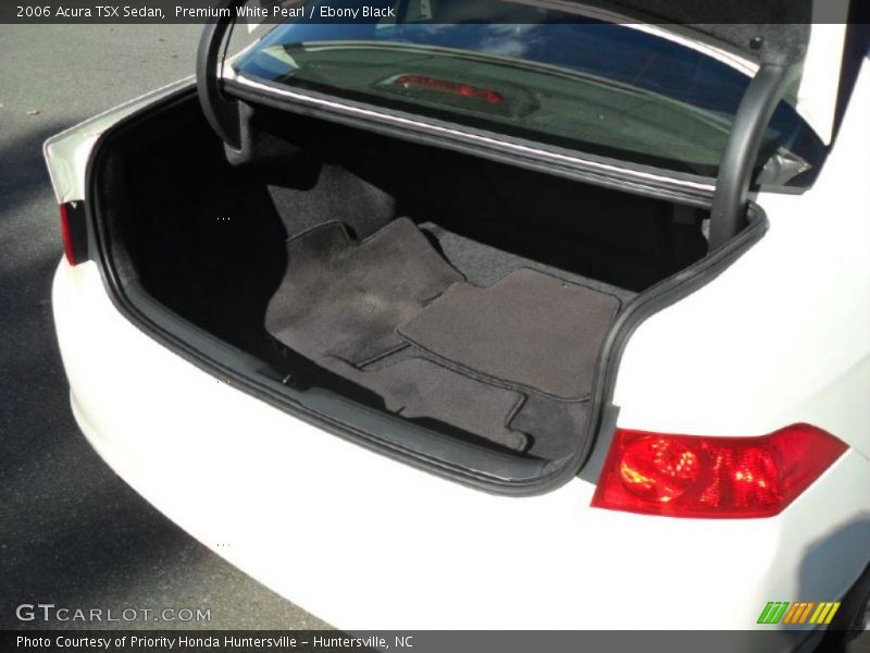 Premium White Pearl / Ebony Black 2006 Acura TSX Sedan