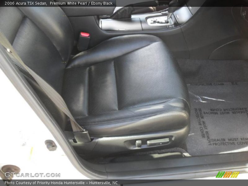 Premium White Pearl / Ebony Black 2006 Acura TSX Sedan