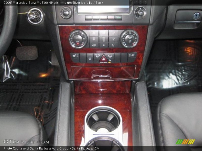 Iridium Silver Metallic / Black 2006 Mercedes-Benz ML 500 4Matic