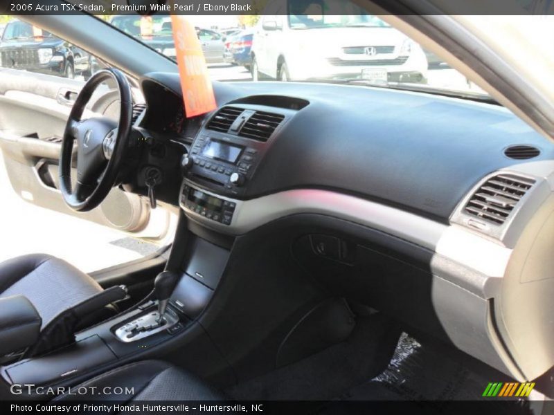Premium White Pearl / Ebony Black 2006 Acura TSX Sedan