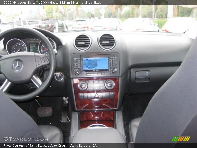 Iridium Silver Metallic / Black 2006 Mercedes-Benz ML 500 4Matic