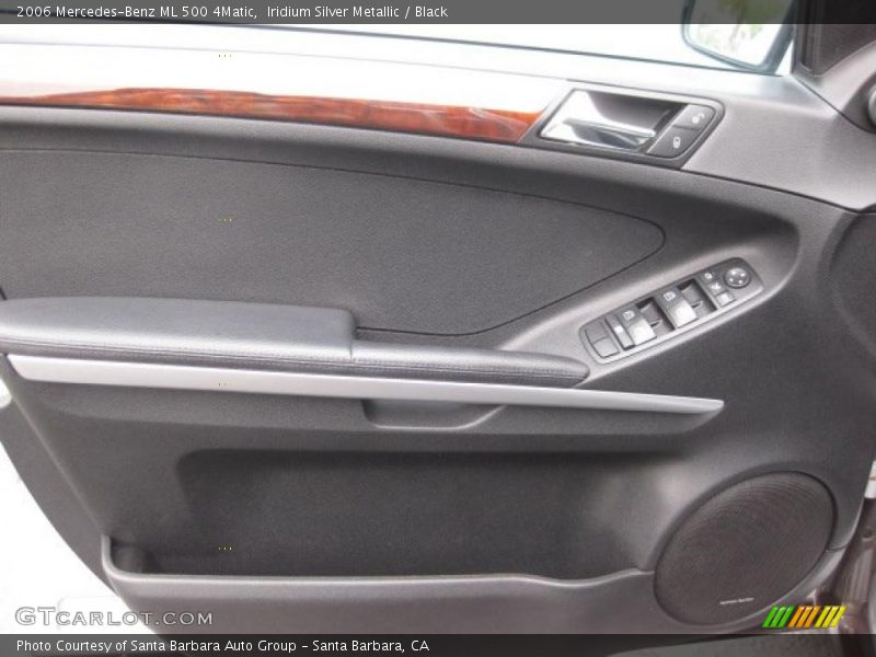 Iridium Silver Metallic / Black 2006 Mercedes-Benz ML 500 4Matic