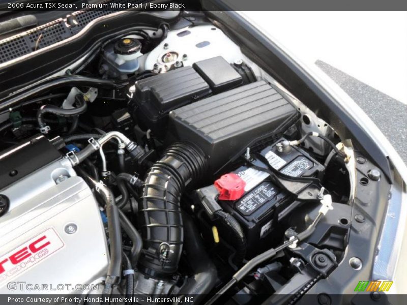 Premium White Pearl / Ebony Black 2006 Acura TSX Sedan