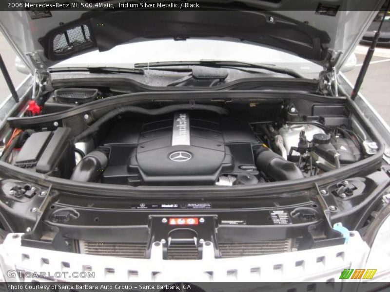 Iridium Silver Metallic / Black 2006 Mercedes-Benz ML 500 4Matic