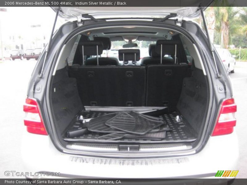 Iridium Silver Metallic / Black 2006 Mercedes-Benz ML 500 4Matic