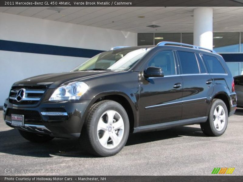 Verde Brook Metallic / Cashmere 2011 Mercedes-Benz GL 450 4Matic