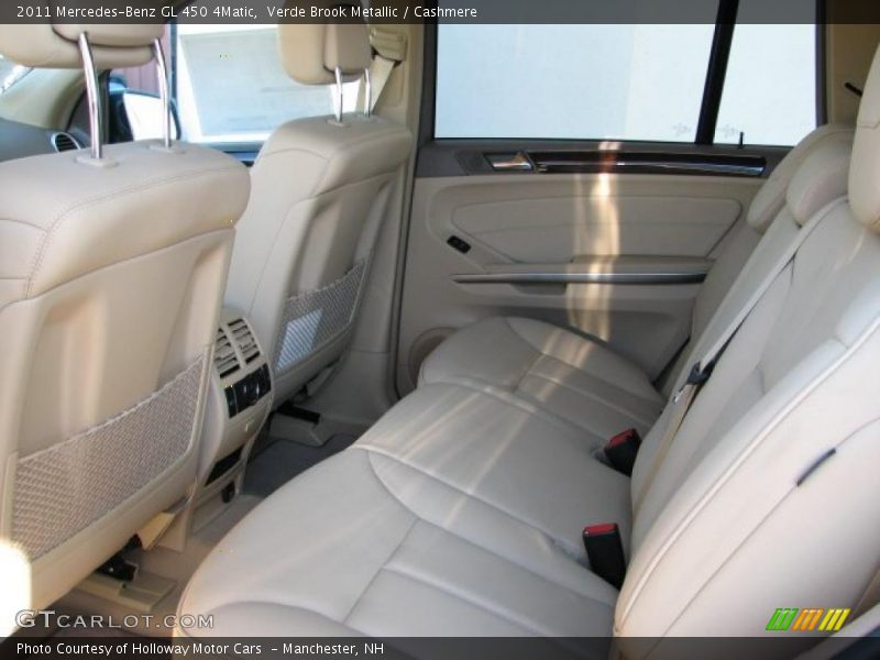 Verde Brook Metallic / Cashmere 2011 Mercedes-Benz GL 450 4Matic