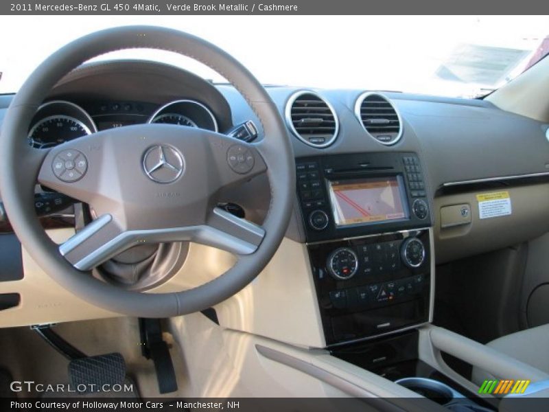 Dashboard of 2011 GL 450 4Matic