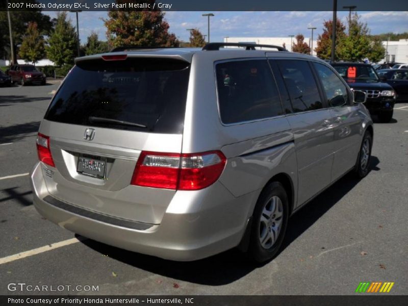 Silver Pearl Metallic / Gray 2007 Honda Odyssey EX-L