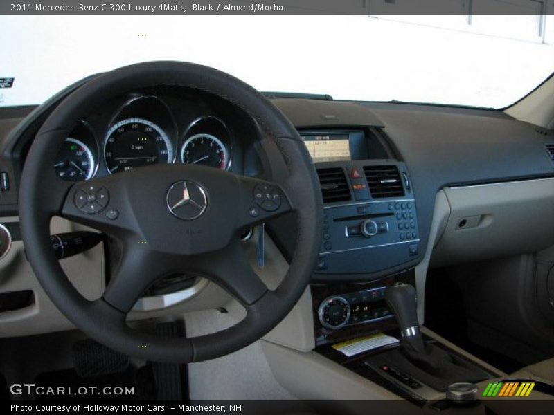 Black / Almond/Mocha 2011 Mercedes-Benz C 300 Luxury 4Matic