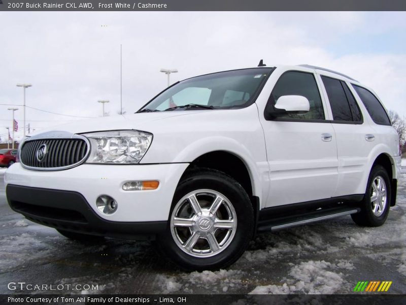 Frost White / Cashmere 2007 Buick Rainier CXL AWD