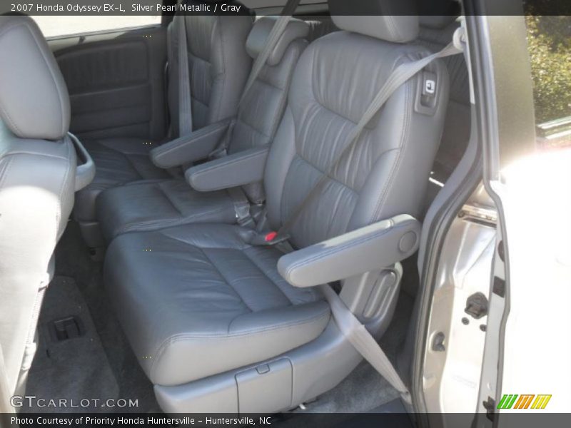 Silver Pearl Metallic / Gray 2007 Honda Odyssey EX-L