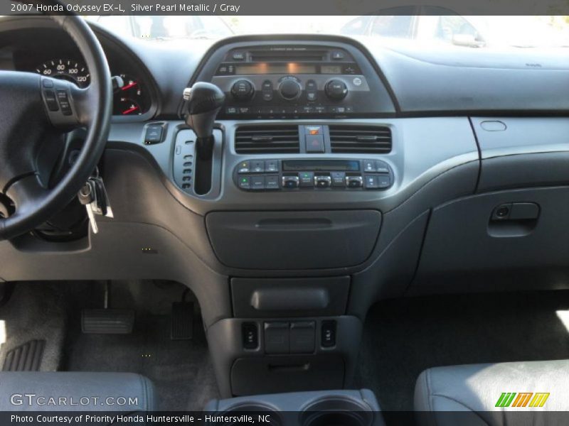 Silver Pearl Metallic / Gray 2007 Honda Odyssey EX-L