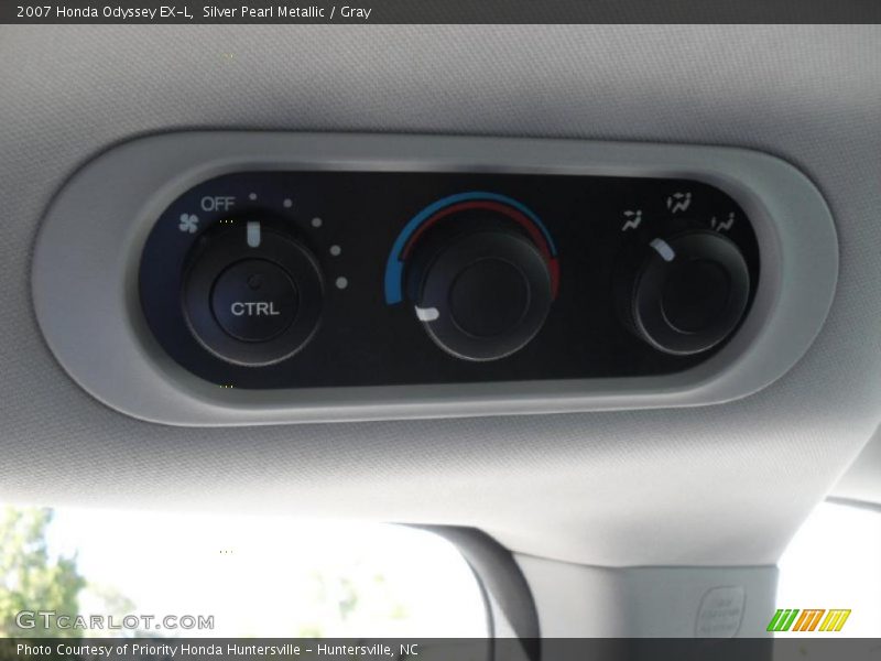 Silver Pearl Metallic / Gray 2007 Honda Odyssey EX-L