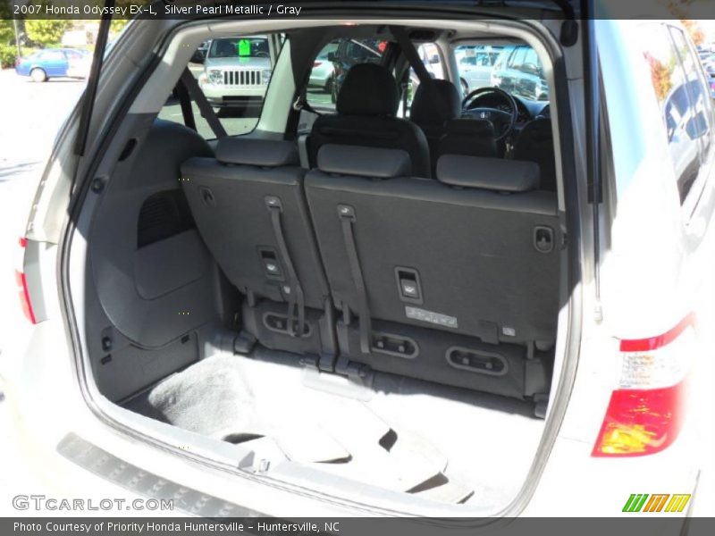 Silver Pearl Metallic / Gray 2007 Honda Odyssey EX-L