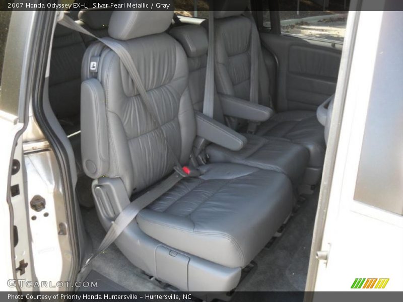 Silver Pearl Metallic / Gray 2007 Honda Odyssey EX-L