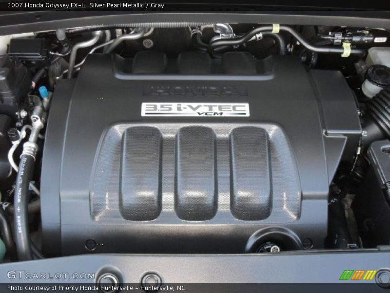 Silver Pearl Metallic / Gray 2007 Honda Odyssey EX-L