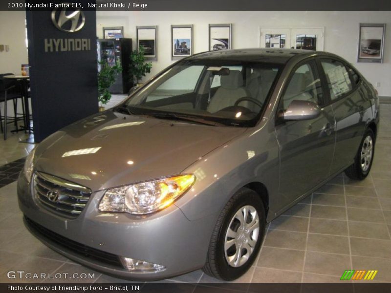 Natural Khaki / Beige 2010 Hyundai Elantra GLS