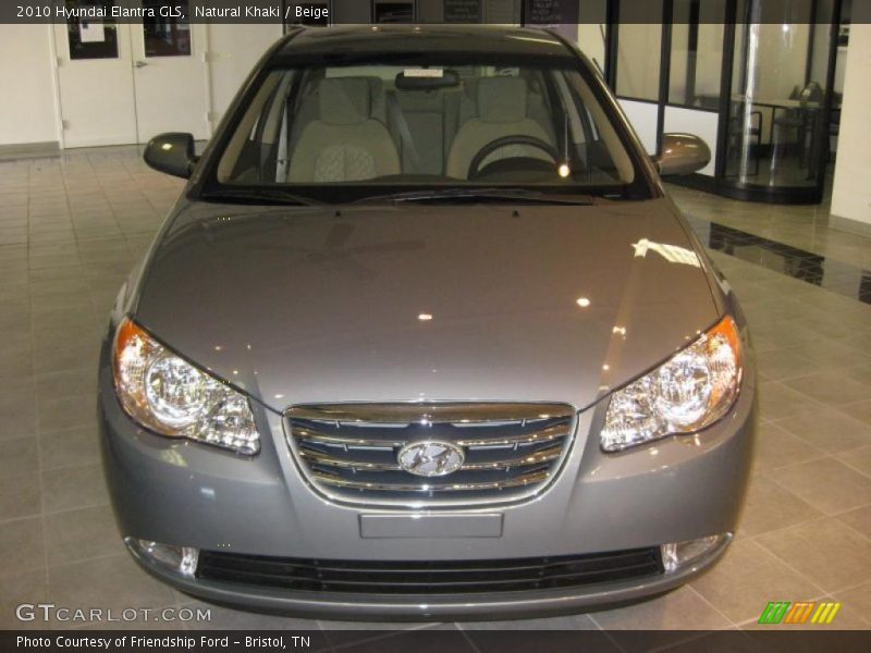 Natural Khaki / Beige 2010 Hyundai Elantra GLS