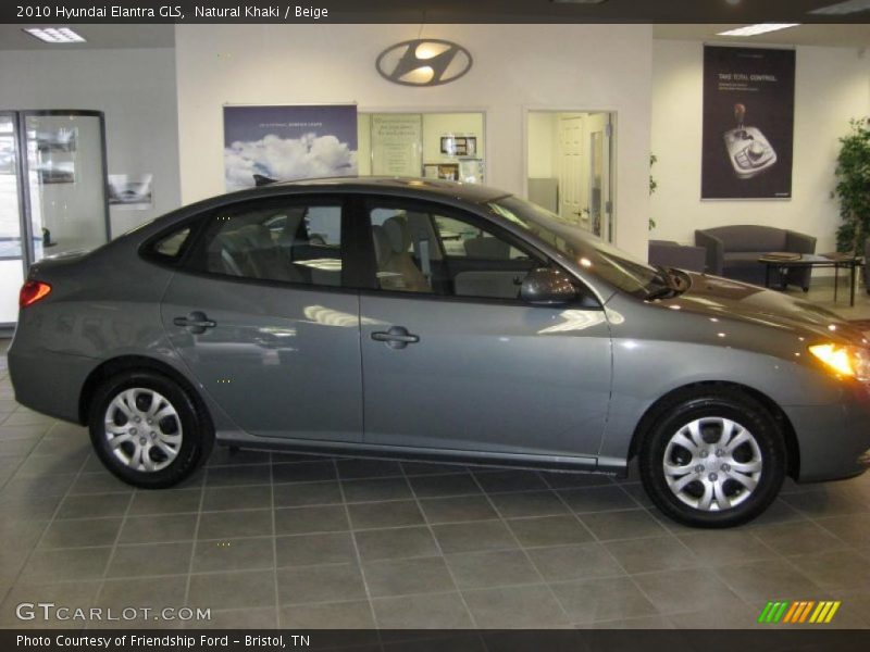 Natural Khaki / Beige 2010 Hyundai Elantra GLS