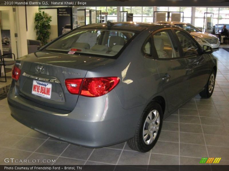 Natural Khaki / Beige 2010 Hyundai Elantra GLS