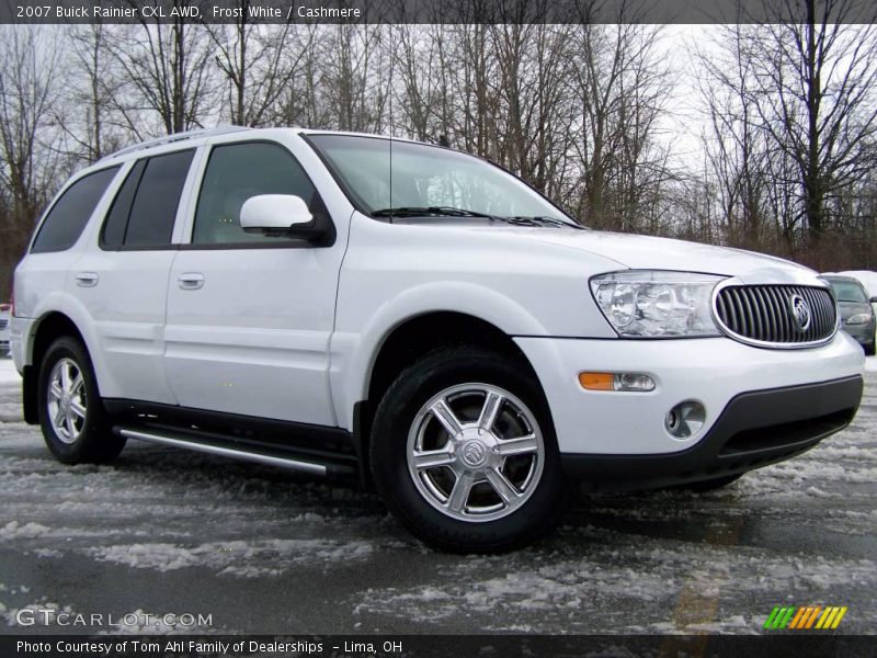 Frost White / Cashmere 2007 Buick Rainier CXL AWD