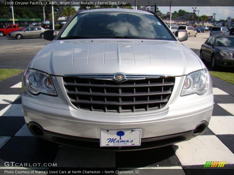 Bright Silver Metallic / Pastel Slate Gray 2008 Chrysler Pacifica LX AWD