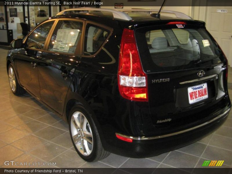 Black Noir Pearl / Beige 2011 Hyundai Elantra Touring SE