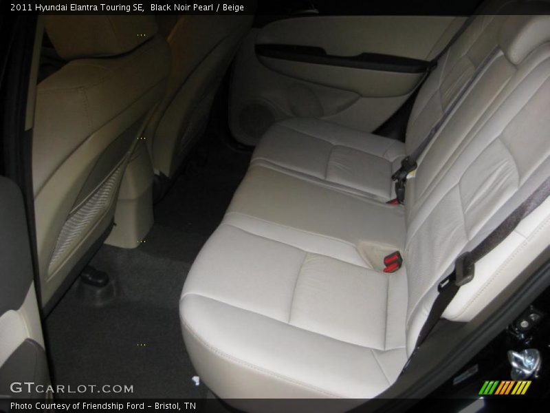 Black Noir Pearl / Beige 2011 Hyundai Elantra Touring SE
