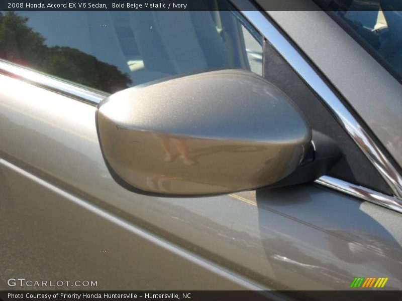 Bold Beige Metallic / Ivory 2008 Honda Accord EX V6 Sedan