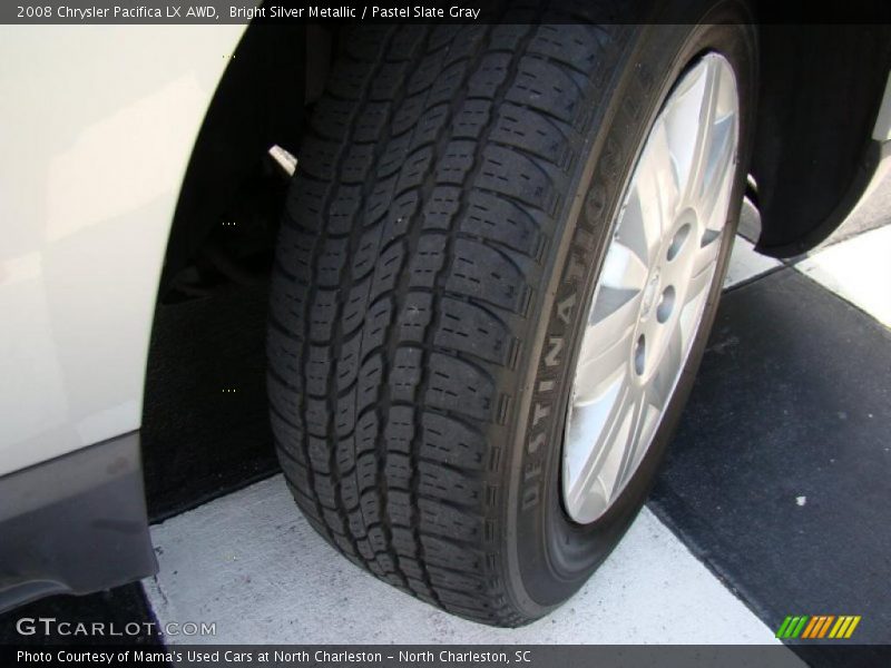 Bright Silver Metallic / Pastel Slate Gray 2008 Chrysler Pacifica LX AWD