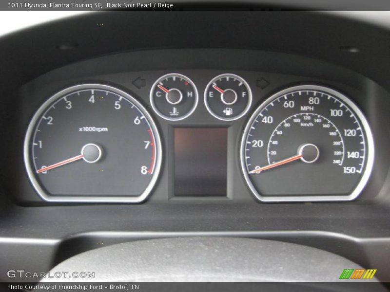  2011 Elantra Touring SE Touring SE Gauges