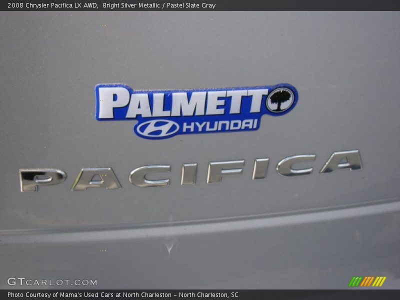 Bright Silver Metallic / Pastel Slate Gray 2008 Chrysler Pacifica LX AWD