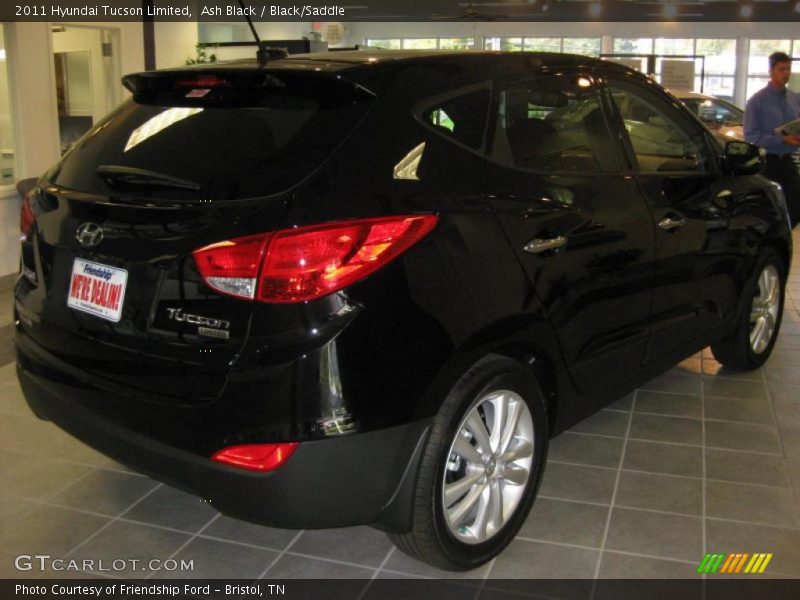 Ash Black / Black/Saddle 2011 Hyundai Tucson Limited