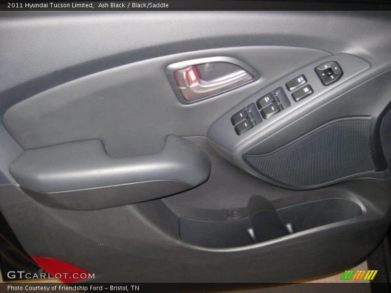 Ash Black / Black/Saddle 2011 Hyundai Tucson Limited