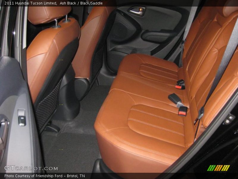  2011 Tucson Limited Black/Saddle Interior