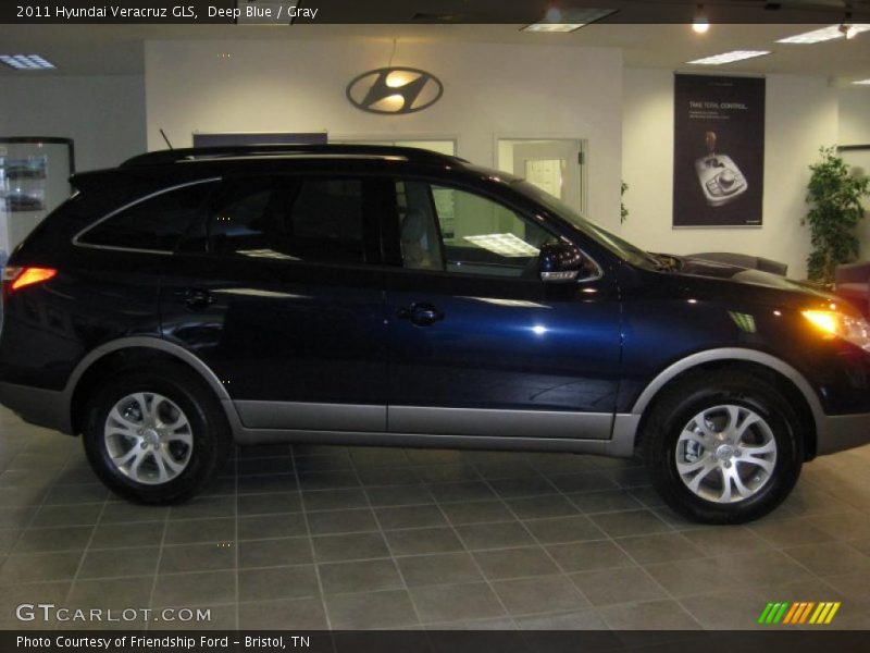 Deep Blue / Gray 2011 Hyundai Veracruz GLS